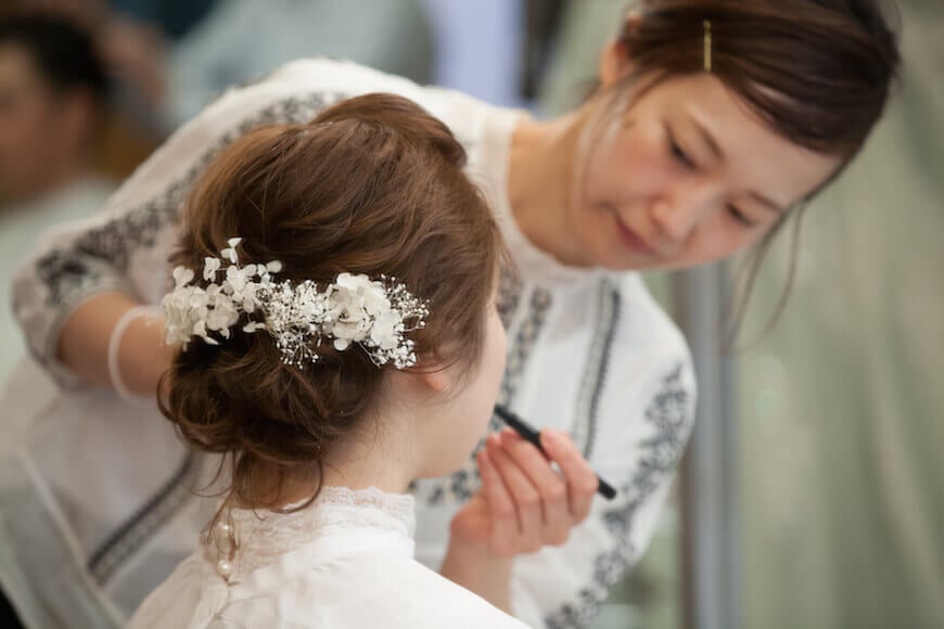 イマドキの花嫁ヘアスタイル 山形県鶴岡市の結婚式 グランド エル サン